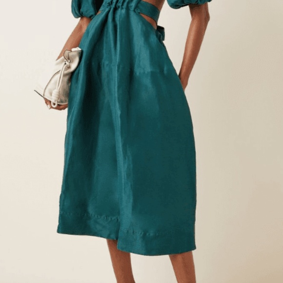 Aje Mimosa Cutout Midi Dress - Picture 3 of 4